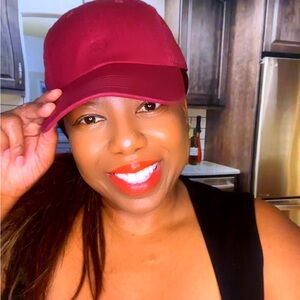 Stylish burgundy Baseball Cap for Women